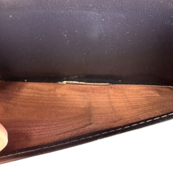 Louis Vuitton Vintage Monogram Canvas Trifold Wallet Card Holder Checkbook Cover - Picture 4 of 16